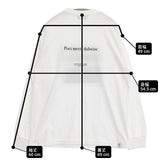 poet meets dubwise WHITE SANDS L/S T-shirt ユニセックス 長袖Ｔシャツ カットソー ロンＴ ホワイト ユニセックス ポエットミーツダブワイズ【中古】6-0820M∞