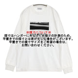poet meets dubwise WHITE SANDS L/S T-shirt ユニセックス 長袖Ｔシャツ カットソー ロンＴ ホワイト ユニセックス ポエットミーツダブワイズ【中古】6-0820M∞