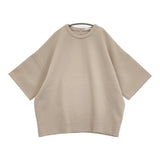 CLANE BULKY LINE HALF SLEEVE TOPS サイズ2 定価15400円 16105-1262 カットソー 24SS ベージュ レディース クラネ【中古】6-0707S♪