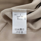 CLANE BULKY LINE HALF SLEEVE TOPS サイズ2 定価15400円 16105-1262 カットソー 24SS ベージュ レディース クラネ【中古】6-0707S♪