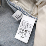 Spick and Span ハーフパンツデニム サイズ38 定価12100円 ショートパンツ 24AW ブルー レディース スピックアンドスパン【中古】6-0707S♪