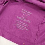 45R/45rpm 天竺の908オーシャン長袖Tシャツ サイズ1 長袖Ｔシャツ カットソー ロンＴ パープル レディース フォーティーファイブアールピーエム【中古】6-0830M∞
