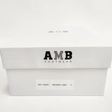 Amb 未使用品 レザー COURT SAUVAGE 定価24200円 サイズ37 スリッポン コン レディース エーエムビー【中古】6-0702G◎