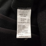 Danton 未使用品 FLEECE COLLARLESS COAT フリースノーカラーコート 38 定価20350円 カーディガン コート 25AW ブラック レディース ダントン【中古】6-1009T♪