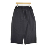 5W Mui pt (w) 定価27500円 24-05-02 ムイパンツ コットンナイロン パンツ ブラック レディース ファイブダブル/ゴワット【中古】6-0830G∞