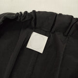 5W Mui pt (w) 定価27500円 24-05-02 ムイパンツ コットンナイロン パンツ ブラック レディース ファイブダブル/ゴワット【中古】6-0830G∞