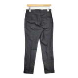 BEAMS フランネル スラックス サイズS 定価14300円 ウールカシミヤ混 パンツ 24AW チャコールグレー メンズ ビームス【中古】6-0918T♪