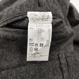 BEAMS フランネル スラックス サイズS 定価14300円 ウールカシミヤ混 パンツ 24AW チャコールグレー メンズ ビームス【中古】6-0918T♪