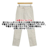 BERWICH イタリア製 サイズ44 sc soft コットンストレッチ パンツ アイボリー メンズ ベルウィッチ【中古】6-0906G∞