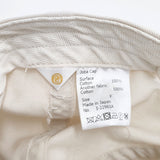 ironari Joba Cap 乗馬キャップ 定価11550円 I-22961A 帽子 キャップ ベージュ メンズ イロナリ【中古】6-0622G◎