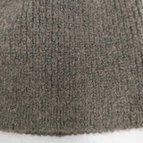 RINEN ウールナイロン 帽子 ニット帽 ニットキャップ ブラウン メンズ リネン【中古】6-0911T◎