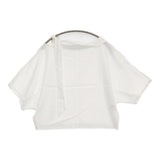 VERMEIL par iena アシンメトリーリボンブラウス 定価22000円 レーヨンコットンリネン ブラウス シャツ 25SS ホワイト レディース ヴェルメイユパーイエナ【中古】6-0707S♪
