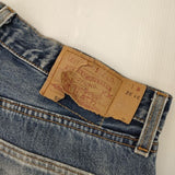 Levi's 501 ボタンフライ 米国製 W31 L32 デニムパンツ 90年代 ブルー メンズ リーバイス【中古】6-0917G∞