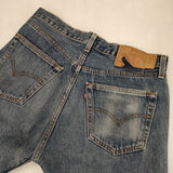 Levi's 501 ボタンフライ 米国製 W31 L32 デニムパンツ 90年代 ブルー メンズ リーバイス【中古】6-0917G∞