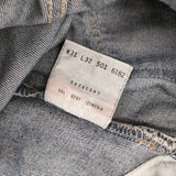 Levi's 501 ボタンフライ 米国製 W31 L32 デニムパンツ 90年代 ブルー メンズ リーバイス【中古】6-0917G∞