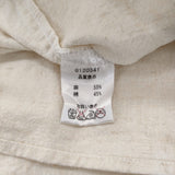 ICHI リネンコットン ノースリーブ ドレス G120341 ワンピース アイボリー レディース イチ【中古】6-0707S♪