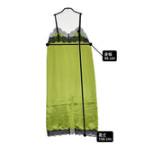 JOURNAL STANDARD Naiaサテンキャミソールワンピース 定価17600円 ワンピース 24SS グリーン レディース ジャーナルスタンダード【中古】6-0707S♪