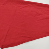 CITYSHOP CUT DRESS with SCARF 36 定価19800円 ノースリーブカットソードレス ワンピース 25SS レッド レディース シティショップ【中古】6-0707S♪