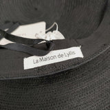 La Maison de Lyllis 24SS LA MAISON DE LY LLIS PPCODE 定価30800円 帽子 ハット クロ レディース メゾンドリリス【中古】6-0622M◎