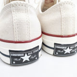 CONVERSE 未使用品 CHUCK TAYLOR ALLSTAR 70 OX 三ツ星 25cm 162062C ローカット スニーカー キナリ レディース コンバース【中古】6-0622G◎