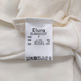 Elura エルーラ 新品 レイヤードアソートタンク サテン レーヨン タンクトップ オフホワイト レディース【中古】6-0707S♪