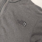 THE NORTH FACE ロングスリーブフラッシュドライジップアップ NTW62311 長袖Ｔシャツ カットソー ロンＴ グレー レディース ザノースフェイス【中古】6-0917M∞