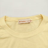 Foxfire トランスウェットDEOサラサTシャツS/S W’s サイズM 半袖Ｔシャツ カットソー イエロー レディース フォックスファイヤー【中古】6-0707S♪