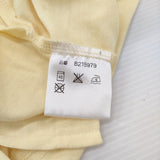 Foxfire トランスウェットDEOサラサTシャツS/S W’s サイズM 半袖Ｔシャツ カットソー イエロー レディース フォックスファイヤー【中古】6-0707S♪