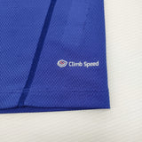 MARMOT WS CLIMB SPEED H/S ZIP MJK-S6527W サイズM カットソー バードブルー×フクシアピンク レディース マーモット【中古】6-0707S♪
