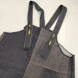 KAPITAL MOTTAINAI DENIM EK-10920P オーバーオール サイズ1 サロペット ネイビー レディース キャピタル【中古】6-0830G∞