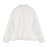 45R/45rpm インドカディのピンタックブラウス 定価41800円 日本製 ブラウス シャツ オフホワイト レディース フォーティーファイブアールピーエム【中古】6-0912M∞