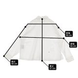 45R/45rpm インドカディのピンタックブラウス 定価41800円 日本製 ブラウス シャツ オフホワイト レディース フォーティーファイブアールピーエム【中古】6-0912M∞