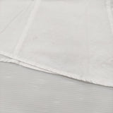 mizuiro-ind ハーフスリーブフレアシャツワンピース コットン 半袖 Aライン 定価18700円 ワンピース ホワイト レディース ミズイロインド【中古】6-0717S♪