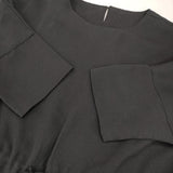 BEARDSLEY ドロストプルオーバーブラウス BEZ1082304A0001 ブラウス シャツ ブラック レディース ビアズリー【中古】6-1005M∞