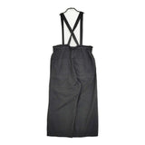 pas de calais リヨセルコットンポプリンサロペット 8669 定価42900円 サイズ36 サロペット 25SS ブラック レディース パドカレ【中古】6-0704G♪