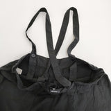 pas de calais リヨセルコットンポプリンサロペット 8669 定価42900円 サイズ36 サロペット 25SS ブラック レディース パドカレ【中古】6-0704G♪