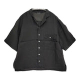 pas de calais キュプラタフタブラウス 定価28600円 サイズ34 ブラウス シャツ 24SS ブラック レディース パドカレ【中古】6-0707S♪