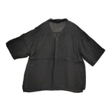 pas de calais キュプラタフタブラウス 定価28600円 サイズ34 ブラウス シャツ 24SS ブラック レディース パドカレ【中古】6-0707S♪