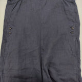 Vlas Blomme KL Vintage サロペット 定価37400円 コルトレイクリネン 13500013 サロペット ネイビー レディース ヴラスブラム【中古】6-0707S♪
