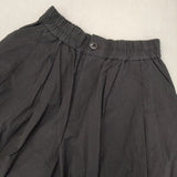 BABYLONE タックボリュームパンツ 2310010703 コットン サイズF パンツ 23SS ブラック レディース バビロン【中古】6-0917G∞