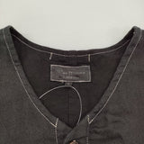 Vlas Blomme Centenaire 25/1 オールインワン 定価62700円 コルトレイクリネン オールインワン ツナギ ブラック レディース ヴラスブラム【中古】6-0704S♪