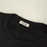 Plantation ツイストバイオジャージー サイズM 定価17600円 製品洗い 長袖Ｔシャツ カットソー ロンＴ ブラック レディース プランテーション【中古】6-0917M∞
