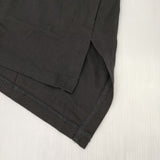 Plantation ツイストバイオジャージー サイズM 定価17600円 製品洗い 長袖Ｔシャツ カットソー ロンＴ ブラック レディース プランテーション【中古】6-0917M∞