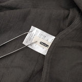 evam eva cotton pullover 定価24200円 日本製 E22T1T076 ブラウス シャツ チャコールグレー系 レディース エヴァムエヴァ【中古】6-0917M∞