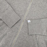 LOOPWHEELER/BEAMS PLUS SLIM FIT フルジップアップ 日本製 パーカー グレー メンズ ループウィラー/ビームスプラス【中古】6-0906M∞