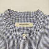 sasanqua by trees Ox wark over half sleeve shirts オックスワークオーバーハーフスリーブシャツ 定価17380円 半袖シャツ ブルーチェック レディース サザンカバイツリーズ【中古】6-0704S♪