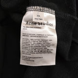 ACNE STUDIOS Jacquard-patch Sweatshirt サイズXXS パッチワーク トレーナー スウェット ブラック メンズ アクネストゥディオズ【中古】6-0704M♪