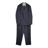 PAUL SMITH COLLECTION ウール シルク リネン スーツ サイズL セットアップ ネイビー メンズ ポールスミスコレクション【中古】6-0906M∞