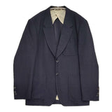 PAUL SMITH COLLECTION ウール シルク リネン スーツ サイズL セットアップ ネイビー メンズ ポールスミスコレクション【中古】6-0906M∞
