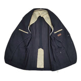 PAUL SMITH COLLECTION ウール シルク リネン スーツ サイズL セットアップ ネイビー メンズ ポールスミスコレクション【中古】6-0906M∞